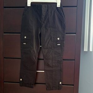 White House Black Market Black Cargo Pants